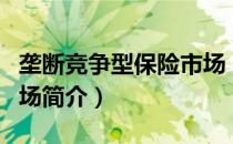垄断竞争型保险市场（关于垄断竞争型保险市场简介）