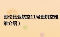 哥伦比亚航空11号班机空难（关于哥伦比亚航空11号班机空难介绍）