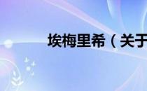 埃梅里希（关于埃梅里希简介）