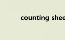 counting sheep（counting）