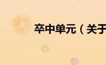 卒中单元（关于卒中单元简介）