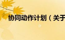 协同动作计划（关于协同动作计划简介）