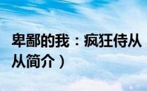 卑鄙的我：疯狂侍从（关于卑鄙的我：疯狂侍从简介）