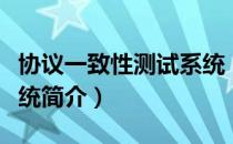 协议一致性测试系统（关于协议一致性测试系统简介）