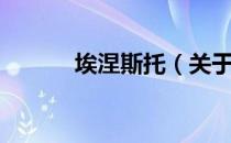 埃涅斯托（关于埃涅斯托简介）