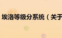 埃洛等级分系统（关于埃洛等级分系统简介）