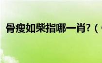 骨瘦如柴指哪一肖?（骨瘦如柴指什么生肖）