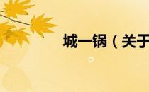 城一锅（关于城一锅简介）