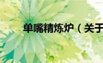 单嘴精炼炉（关于单嘴精炼炉简介）