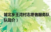 城北乡王湾村志愿者服务队（关于城北乡王湾村志愿者服务队简介）