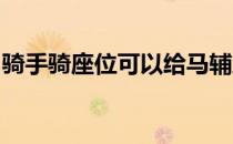 骑手骑座位可以给马辅助但是缰绳不给马辅助
