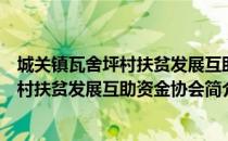 城关镇瓦舍坪村扶贫发展互助资金协会（关于城关镇瓦舍坪村扶贫发展互助资金协会简介）