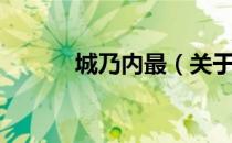 城乃内最（关于城乃内最简介）