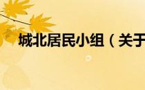 城北居民小组（关于城北居民小组简介）