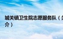 城关镇卫生院志愿服务队（关于城关镇卫生院志愿服务队简介）