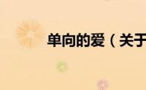 单向的爱（关于单向的爱简介）