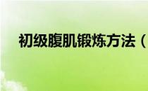 初级腹肌锻炼方法（如何锻炼完美腹肌）
