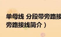 单母线 分段带旁路接线（关于单母线 分段带旁路接线简介）