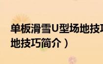 单板滑雪U型场地技巧（关于单板滑雪U型场地技巧简介）
