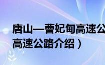唐山—曹妃甸高速公路（关于唐山—曹妃甸高速公路介绍）