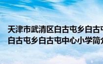 天津市武清区白古屯乡白古屯中心小学（关于天津市武清区白古屯乡白古屯中心小学简介）