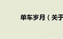 单车岁月（关于单车岁月简介）