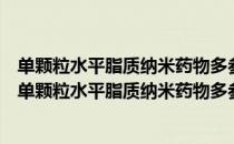 单颗粒水平脂质纳米药物多参数定量表征技术的建立（关于单颗粒水平脂质纳米药物多参数定量表征技术的建立简介）