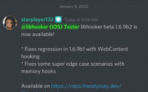 CoolStar发布libhookerv1.6.9beta2