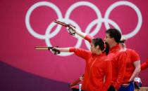 东京奥运会继续进行射击赛场捷报频传