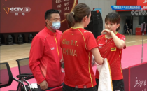 热身赛孙颖莎王曼昱被陈幸同钱天一横扫
