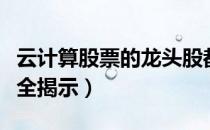 云计算股票的龙头股都有哪些（云计算龙头股全揭示）