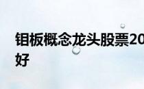 钼板概念龙头股票2022年名单一览股民收藏好