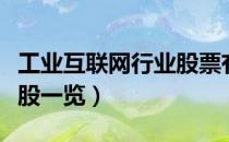 工业互联网行业股票有哪些（工业互联网概念股一览）