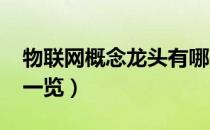 物联网概念龙头有哪些（2022年物联网股票一览）