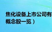 焦化设备上市公司有哪些（2022年焦化设备概念股一览）