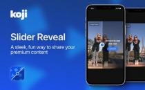 创造者经济平台Koji发布Slider Reveal应用程序