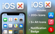 流行和华丽的iOSX主题是免费的