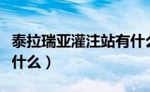 泰拉瑞亚灌注站有什么用（泰拉瑞亚灌注站是什么）