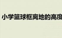 小学篮球框离地的高度（小学的篮球框高度）