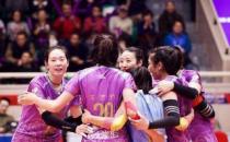 女排超级联赛决赛首回合在江门体育中心打响