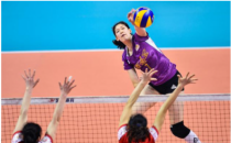 全运会女排成年组循环赛第一轮进行