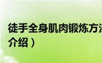 徒手全身肌肉锻炼方法（锻炼全身肌肉的方法介绍）