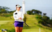 山下美梦冲到了第39届富士产经精英赛领先榜首位