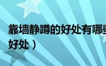 靠墙静蹲的好处有哪些呢（靠墙静蹲都有哪些好处）