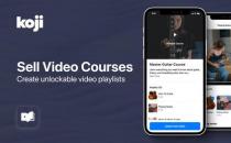 创作者经济平台Koji宣布销售视频课程应用程序