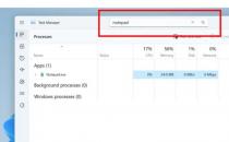 Windows 11任务管理器现在能够快速搜索程序或进程