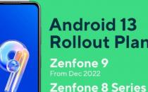 华硕发布了智能手机Zenfone和ROG到Android 13的更新路线图