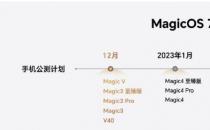 荣耀MagicOS 7支持设备列表揭晓
