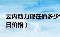 云内动力现在值多少钱（云内动力000903今日价格）