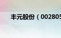 丰元股份（002805）发行市盈率多少